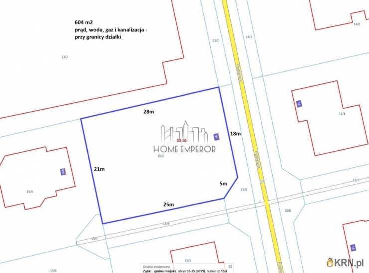 Działki  na sprzedaż, , Ząbki, ul. Podleśna