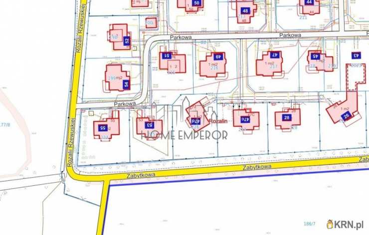 Działki  na sprzedaż, , Rozalin, ul. Zabytkowa