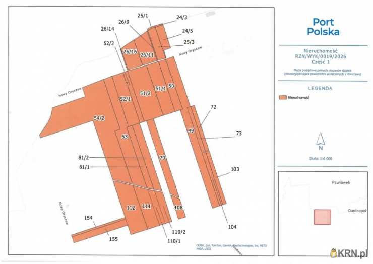 Nowy Oryszew, ul. , Działki  do wynajęcia, 
