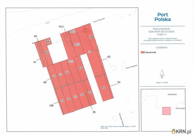 Nowy Oryszew, ul. , Działki  do wynajęcia, 