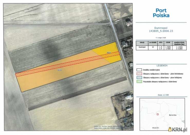 , Duninopol, ul. , Działki  do wynajęcia