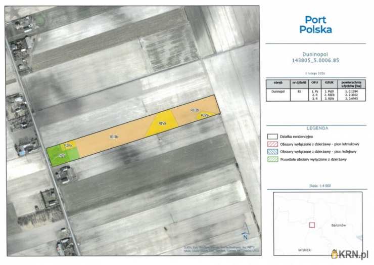 Działki  do wynajęcia, , Duninopol, ul. 