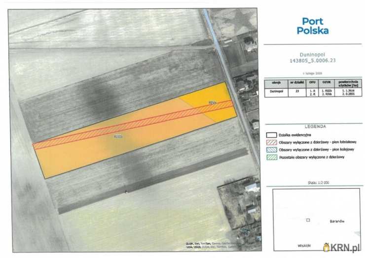 Działki  do wynajęcia, Duninopol, ul. , 