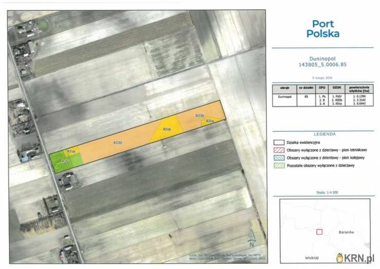 , Duninopol, ul. , Działki  do wynajęcia