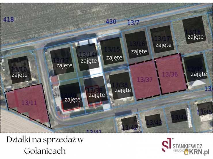 Działki  na sprzedaż, Gołanice, ul. , 