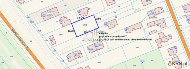 , Warszawa, Wawer/Las, ul. Wał Miedzeszyński, Działki  na sprzedaż