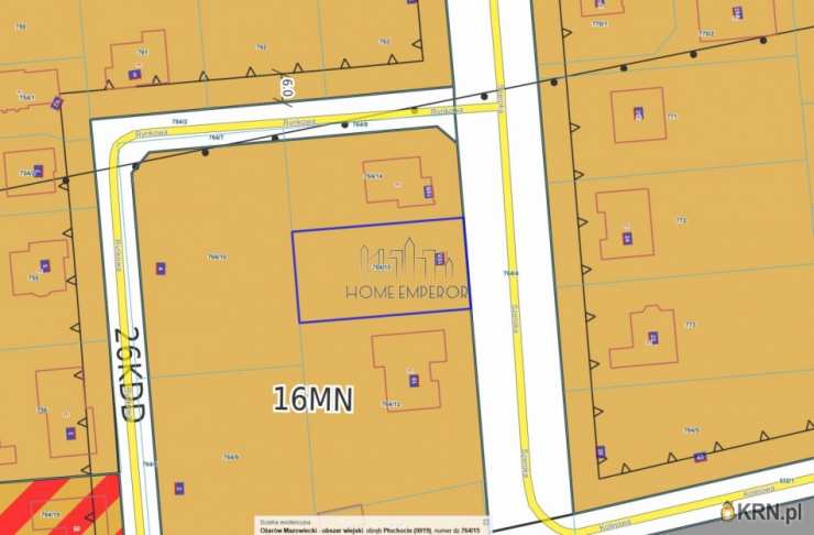 Działki  na sprzedaż, Płochocin, Płochocin-Osiedle, ul. Szeroka, 