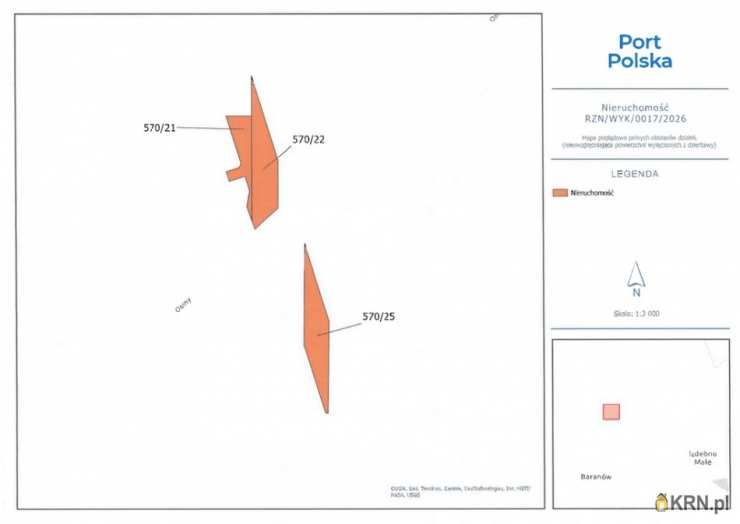 Osiny, ul. , , Działki  do wynajęcia