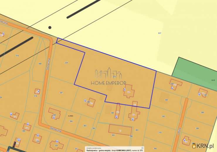 Działki  na sprzedaż, Kamionka, ul. Słoneczna, 