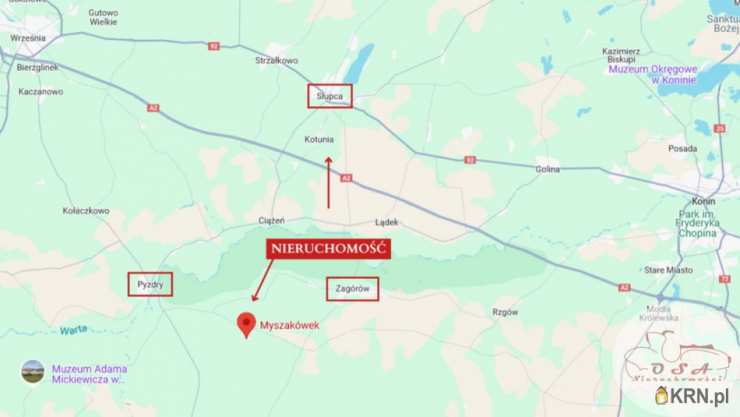 Działki  na sprzedaż, Myszakówek, ul. , 