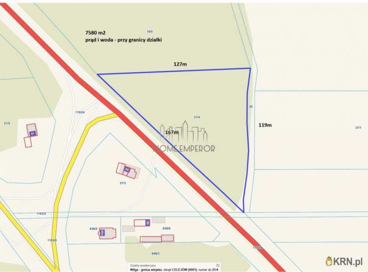 Działki  na sprzedaż, Celejów, ul. , 