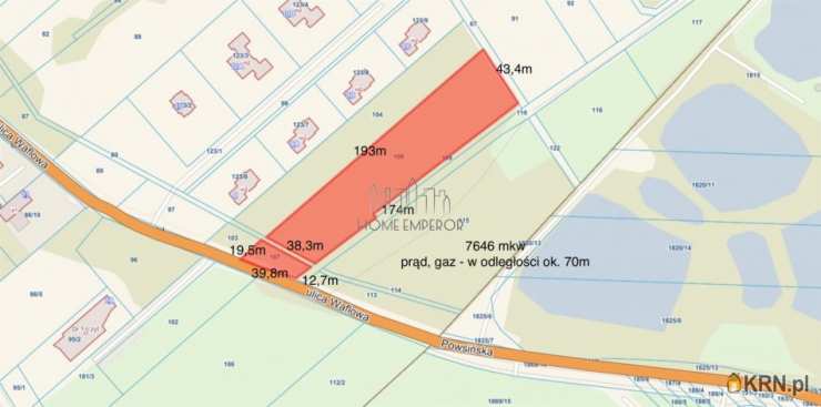 Działki  na sprzedaż, Warszawa, Wilanów/Powsin, ul. Waflowa, 