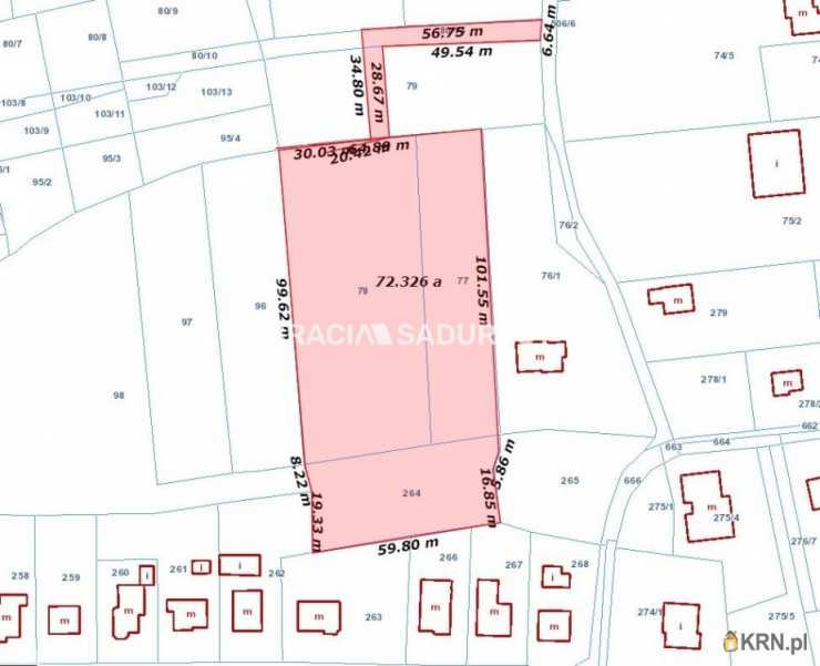 Działki  na sprzedaż, Kraków, Swoszowice, ul. J. Warszewicza, 