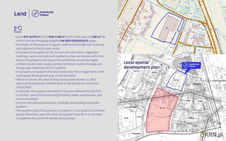 , Gdynia, ul. , Działki  na sprzedaż