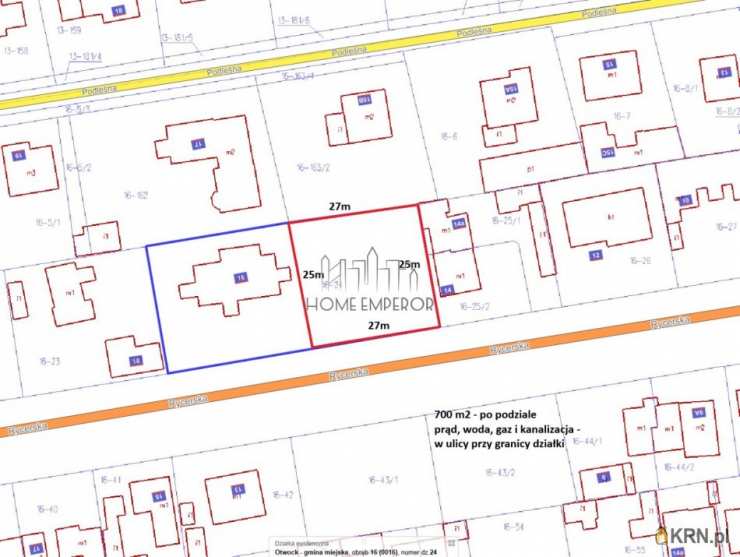 Działki  na sprzedaż, Otwock, ul. Rycerska, 