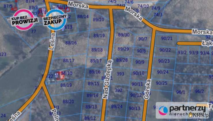 Działki  na sprzedaż, , Osłonino, ul. Nad Gizdepką