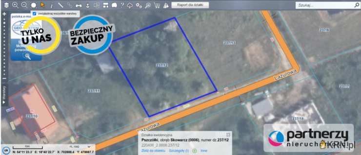 Działki  na sprzedaż, , Skowarcz, ul. 