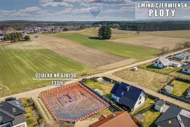 Działki  na sprzedaż, Płoty, ul. , 