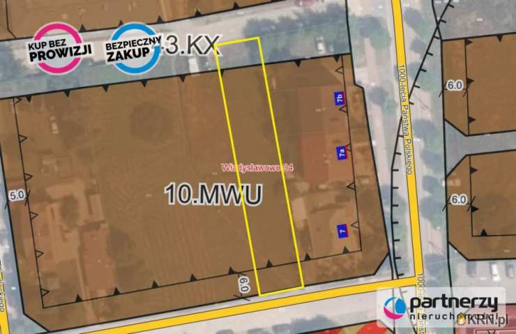 Władysławowo, ul. 1000-lecia Państwa Polskiego, , Działki  na sprzedaż