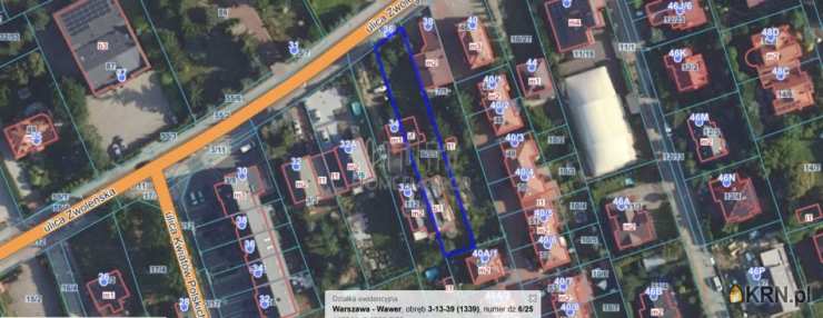 , Działki  na sprzedaż, Warszawa, Wawer, ul. Zwoleńska