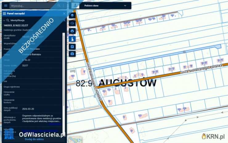 Warszawa, Białołęka, ul. S. Chudoby, Działki  na sprzedaż, 