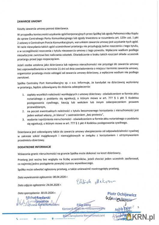 , Osiny, ul. , Działki  do wynajęcia