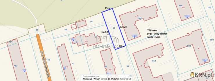 , Działki  na sprzedaż, Warszawa, Wawer/Marysin Wawerski, ul. Korkowa