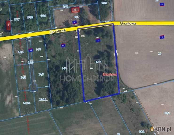 Działki  na sprzedaż, Stachowo, ul. Gruntowa, 