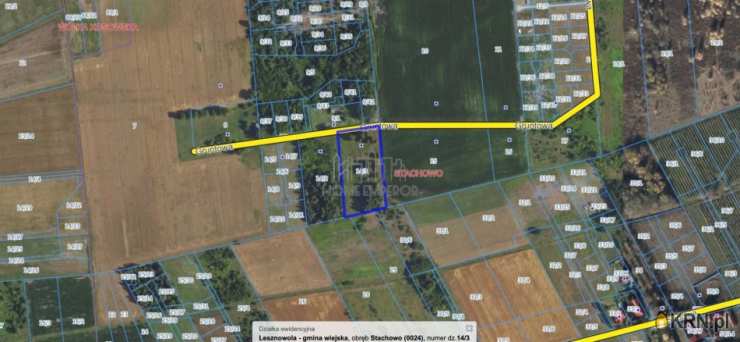 , Stachowo, ul. Gruntowa, Działki  na sprzedaż