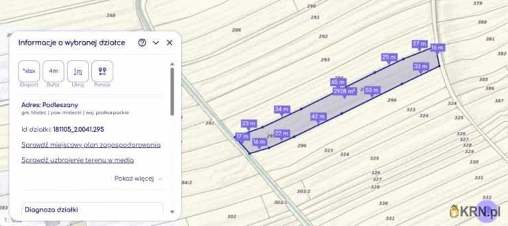 Podleszany, ul. , Działki  na sprzedaż, 