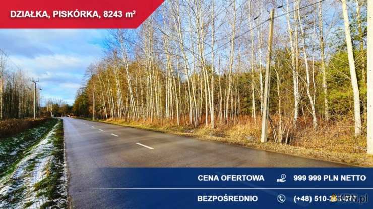 Piskórka, ul. Jagodowa, , Działki  na sprzedaż