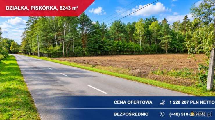 , Piskórka, ul. Jagodowa, Działki  na sprzedaż