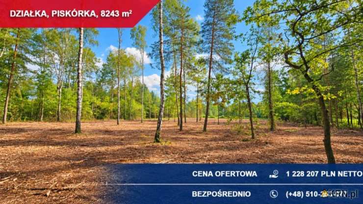 , Działki  na sprzedaż, Piskórka, ul. Jagodowa