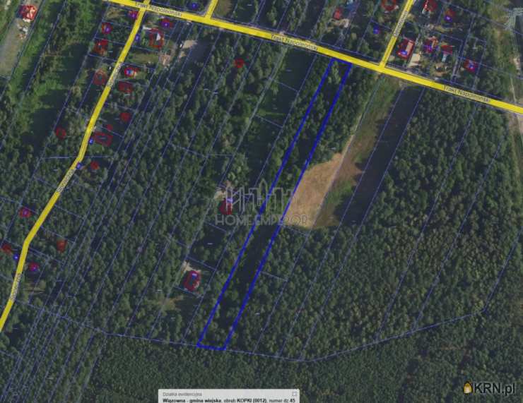Kopki, ul. Trakt Napoleoński, Działki  na sprzedaż, 