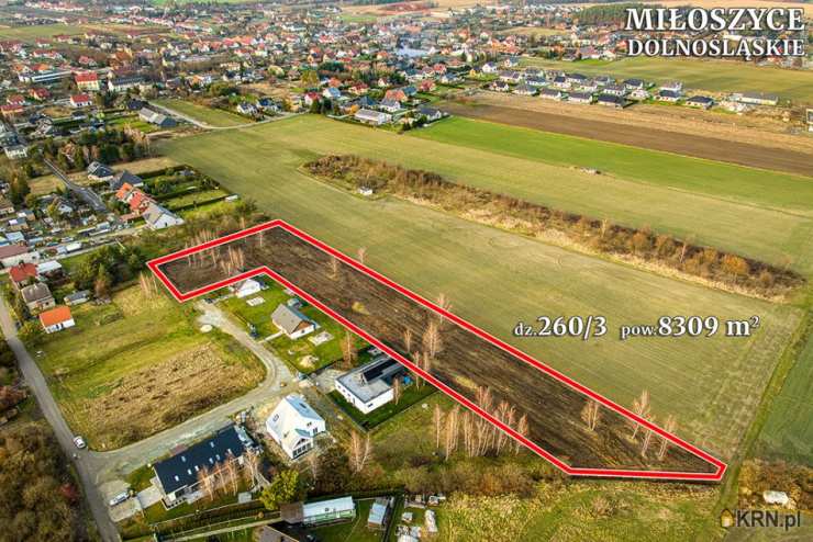 Działki  na sprzedaż, Miłoszyce, ul. , 