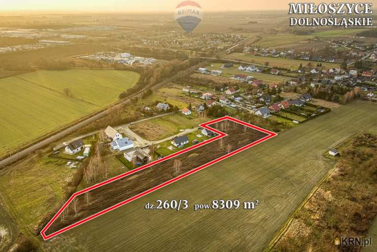 , Miłoszyce, ul. , Działki  na sprzedaż