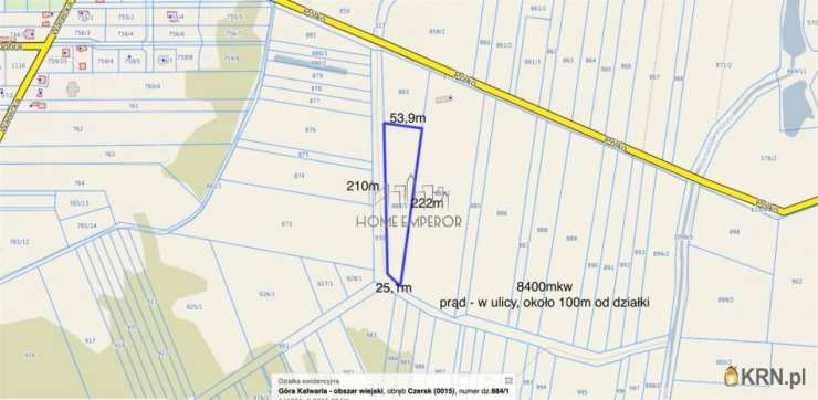 Działki  na sprzedaż, Czersk, ul. Pólko, 