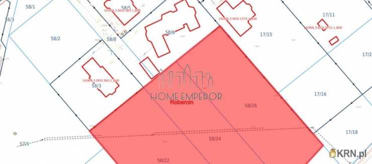 Działki  na sprzedaż, , Robercin, ul. Maciejki