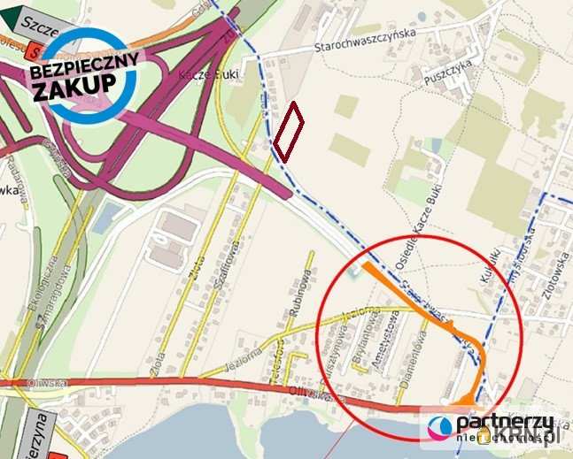 , Działki  na sprzedaż, Gdynia, Wielki Kack, ul. Starochwaszczyńska