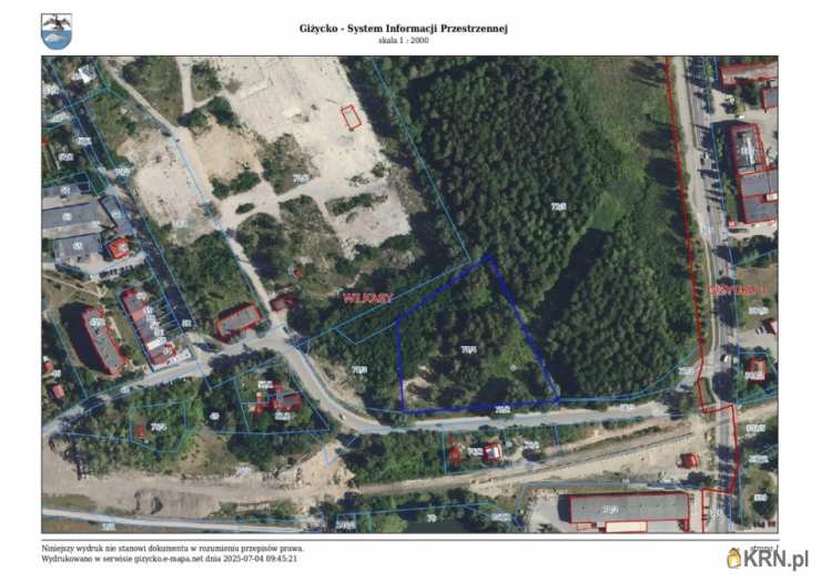 , Wilkasy, ul. , Działki  na sprzedaż