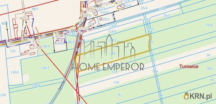 Działki  na sprzedaż, Turowice, ul. Sarenki, 