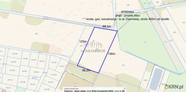 Wólka Kozodawska, ul. Dworska, , Działki  na sprzedaż