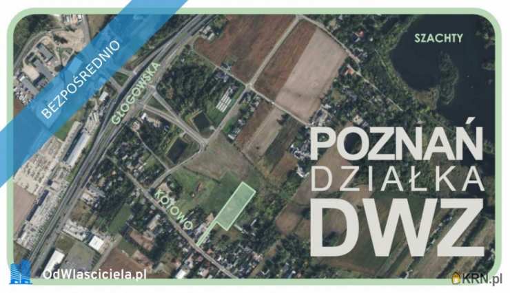 Działki  na sprzedaż, Poznań, Grunwald/Fabianowo, ul. Kotowo, 