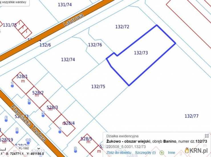 Działki  na sprzedaż, Banino, ul. , 