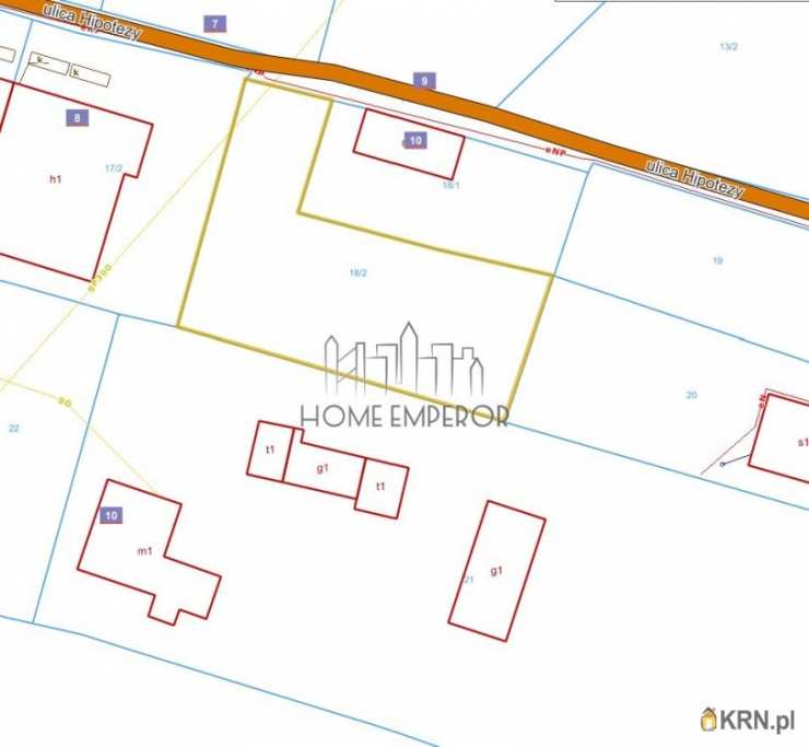 , Warszawa, Włochy/Załuski, ul. Hipotezy, Działki  na sprzedaż