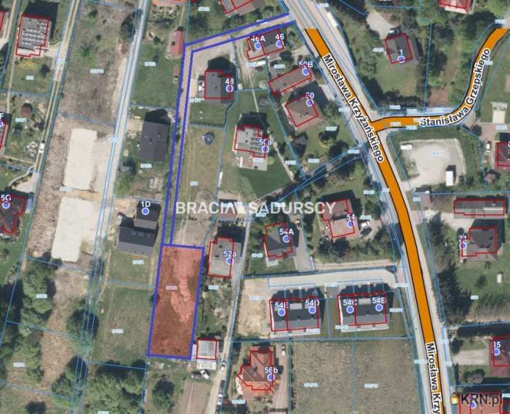 Kraków, Swoszowice, ul. M. Krzyżańskiego, Działki  na sprzedaż, 