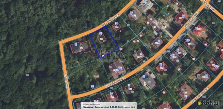 Warszawa, Bemowo/Boernerowo, ul. Grotowska, Działki  na sprzedaż, 