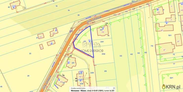Działki  na sprzedaż, Warszawa, Wawer/Zerzeń, ul. Juhasów, 