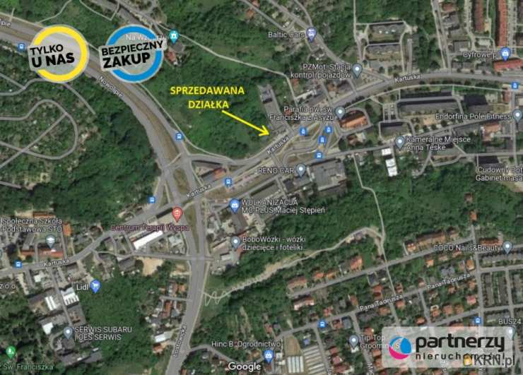 , Działki  na sprzedaż, Gdańsk, Siedlce, ul. Kartuska