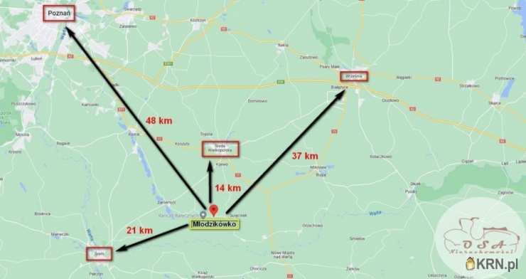 Młodzikówko, ul. , Działki  na sprzedaż, 